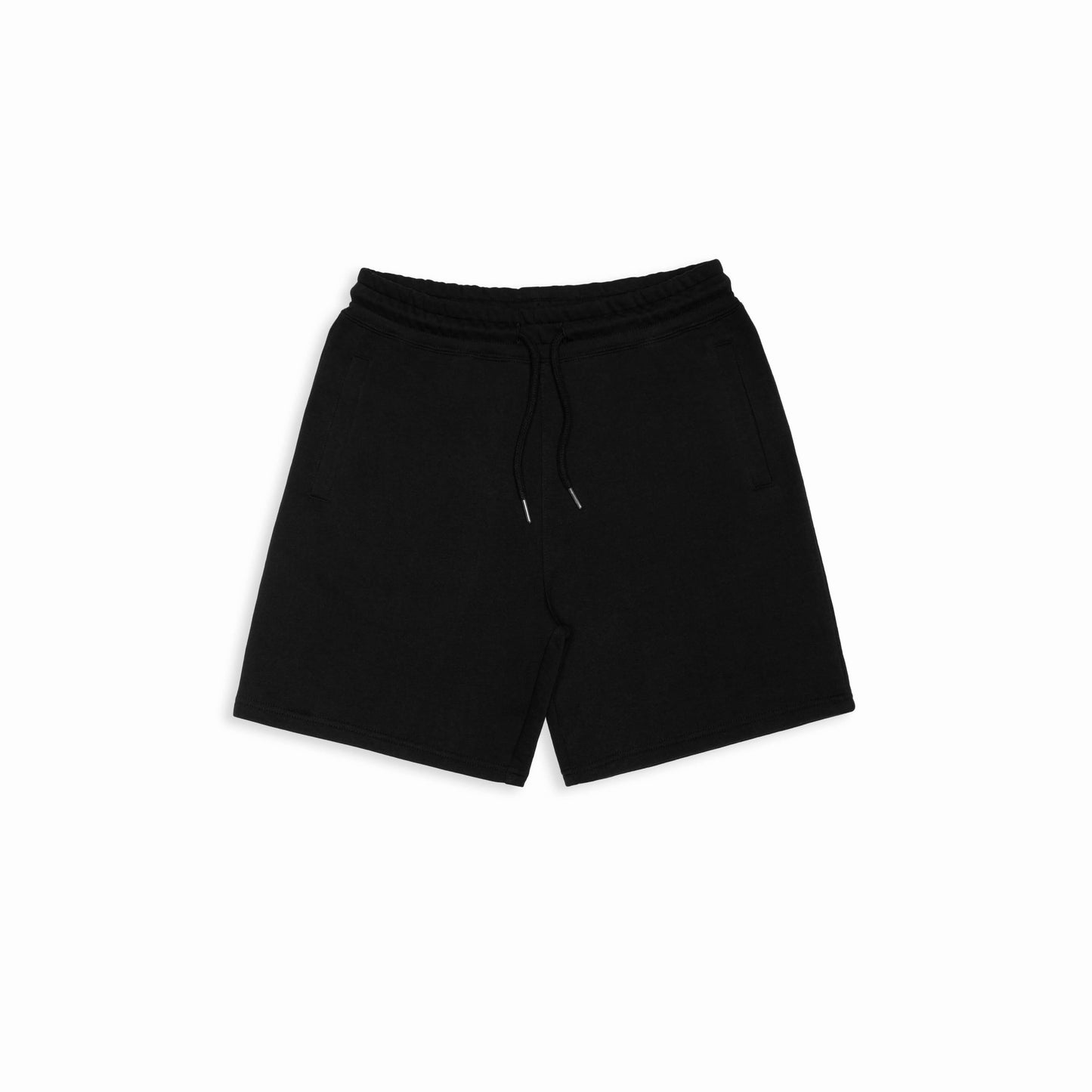 Classic Organic Cotton Sweat Shorts in Black