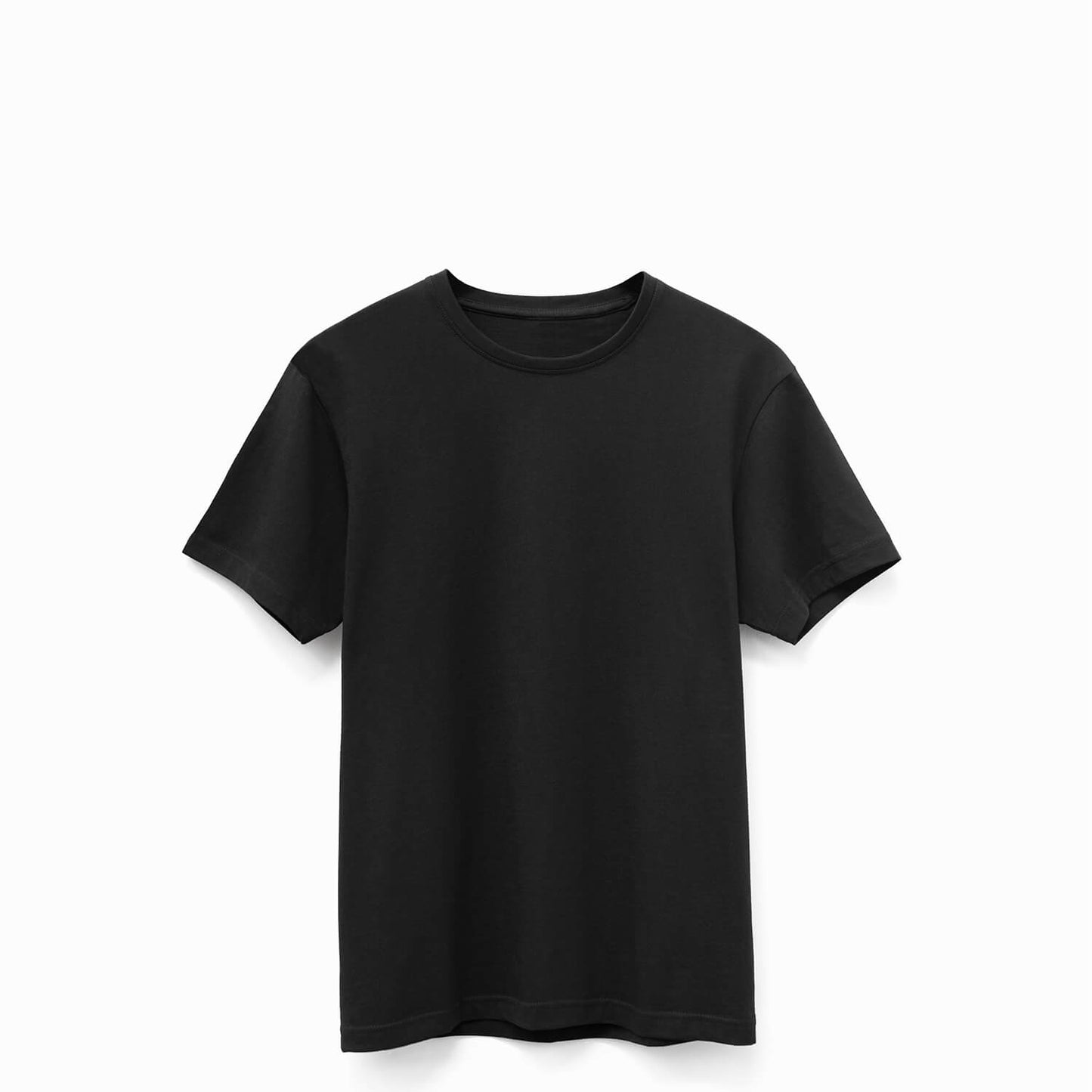 The Black Tee | Luxe 6oz SUPIMA® Cotton, American-Grown Elegance