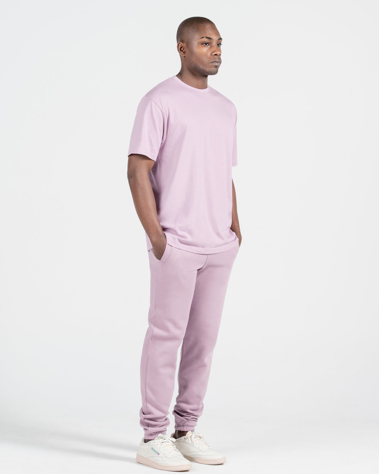 Classic Organic Cotton Sweatpants in Lavender