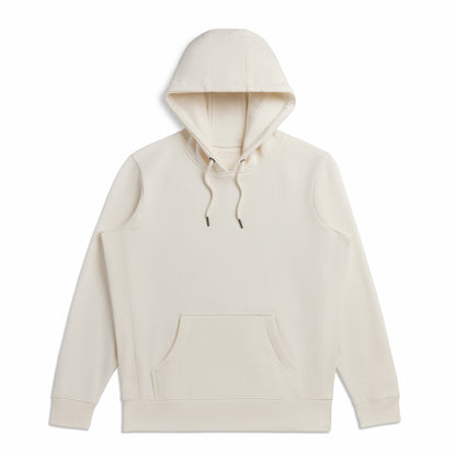 Classic Heavyweight Ivory Organic Cotton Hoodie