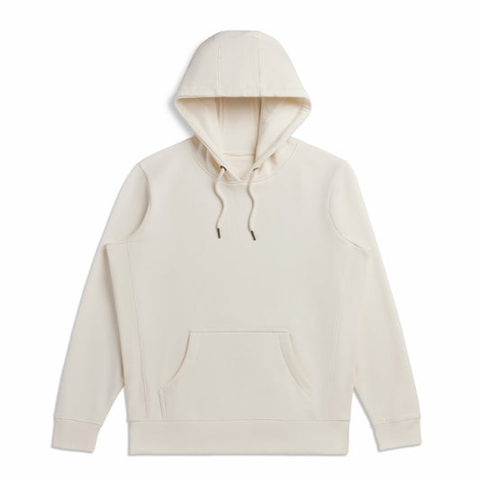 Classic Heavyweight Ivory Organic Cotton Hoodie