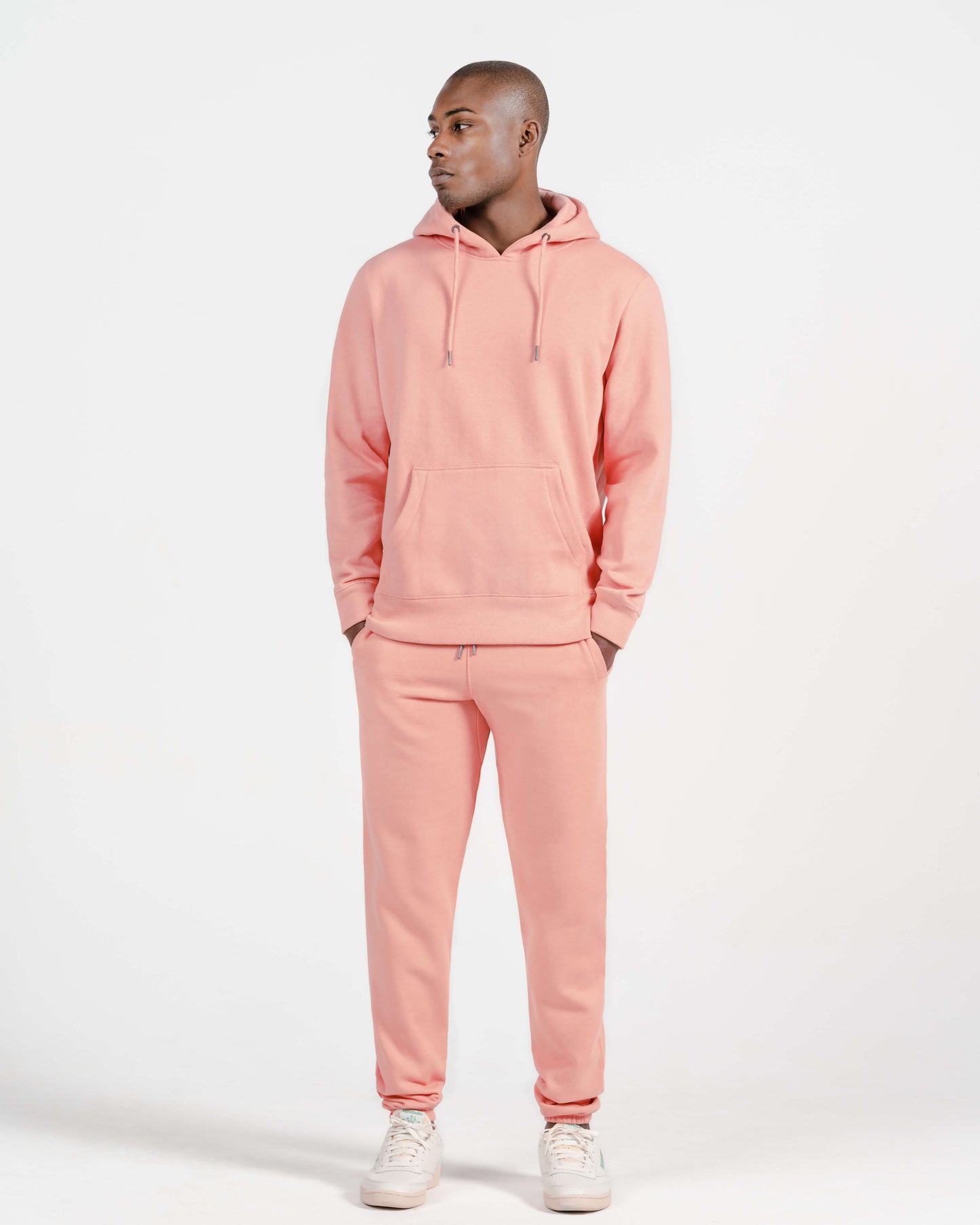 Classic Organic Cotton Sweatpants in Salmon