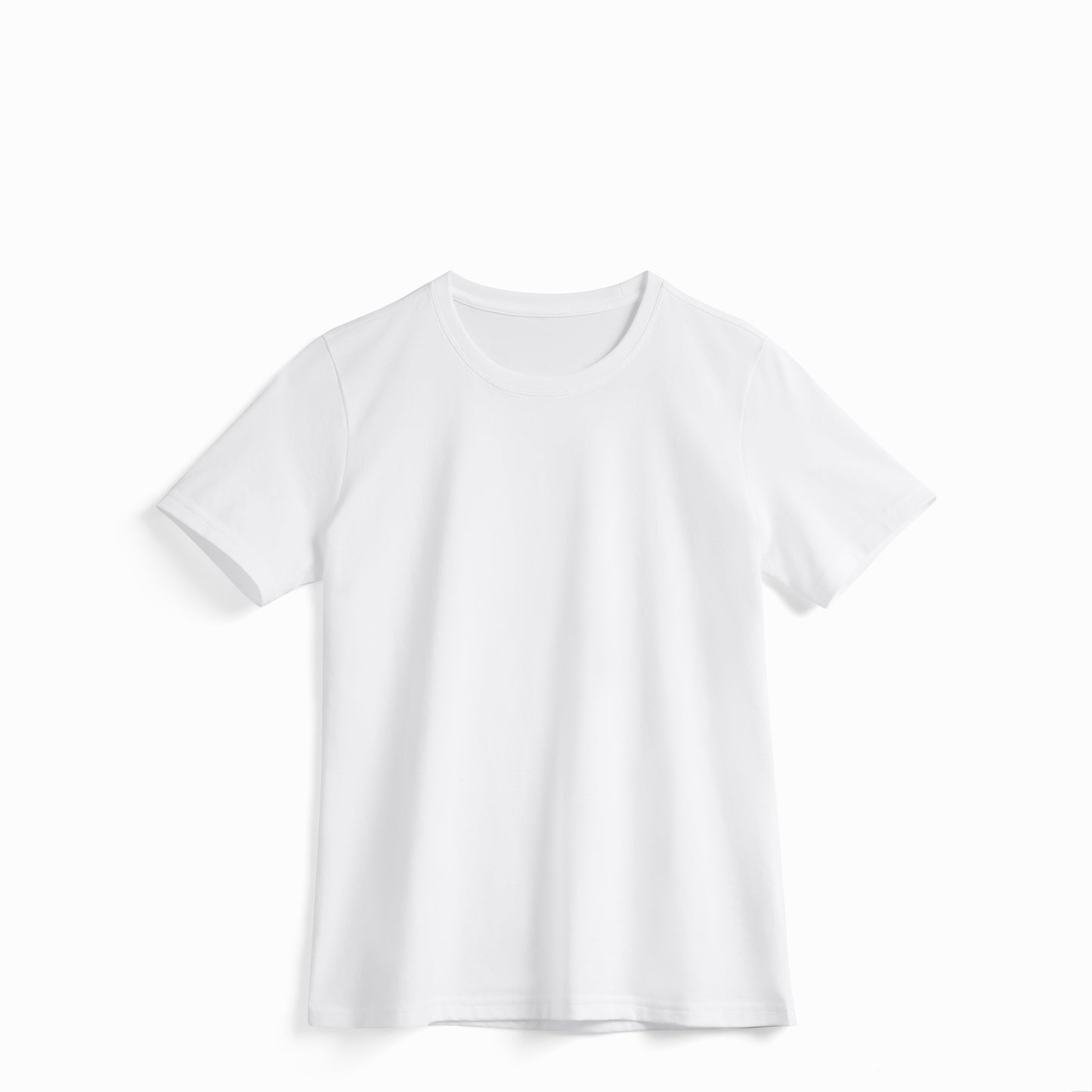 Women's 100% American Grown White Supima Cotton T-Shirt