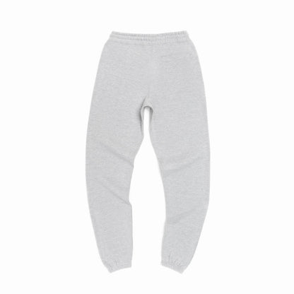 Back view of Robenti Heather Grey Organic Cotton Sweatpants