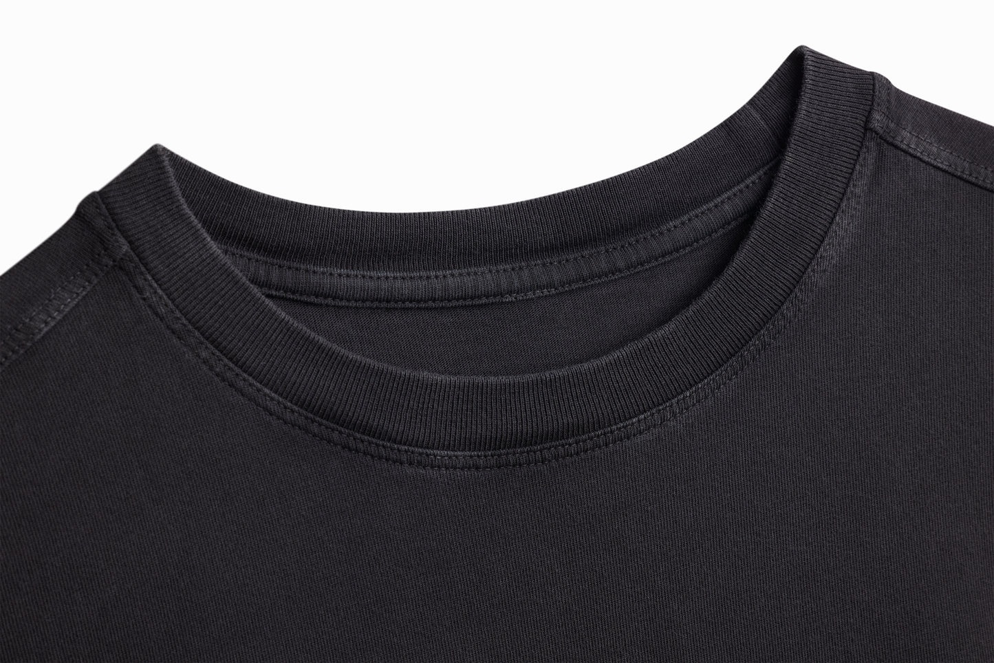 Robenti Heavyweight Organic Cotton T-Shirt in black