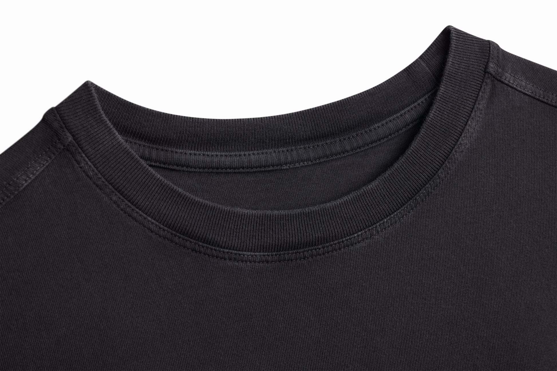 Robenti Heavyweight Organic Cotton T-Shirt in black