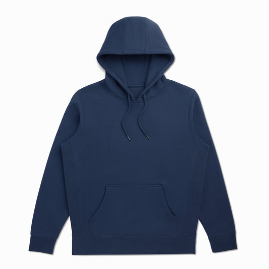 Robenti Marine Blue Heavyweight Organic Cotton Hoodie