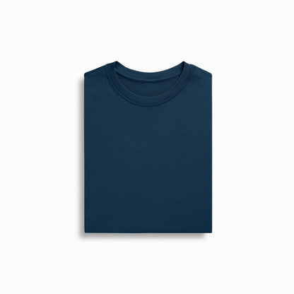 Robenti Marine Blue PIMA Cotton T-Shirt