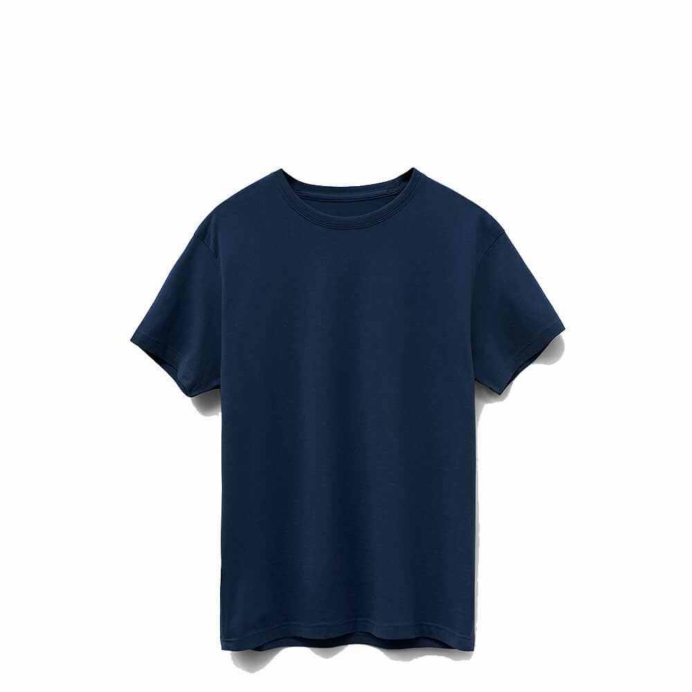 Robenti Marine Blue PIMA Cotton T-Shirt