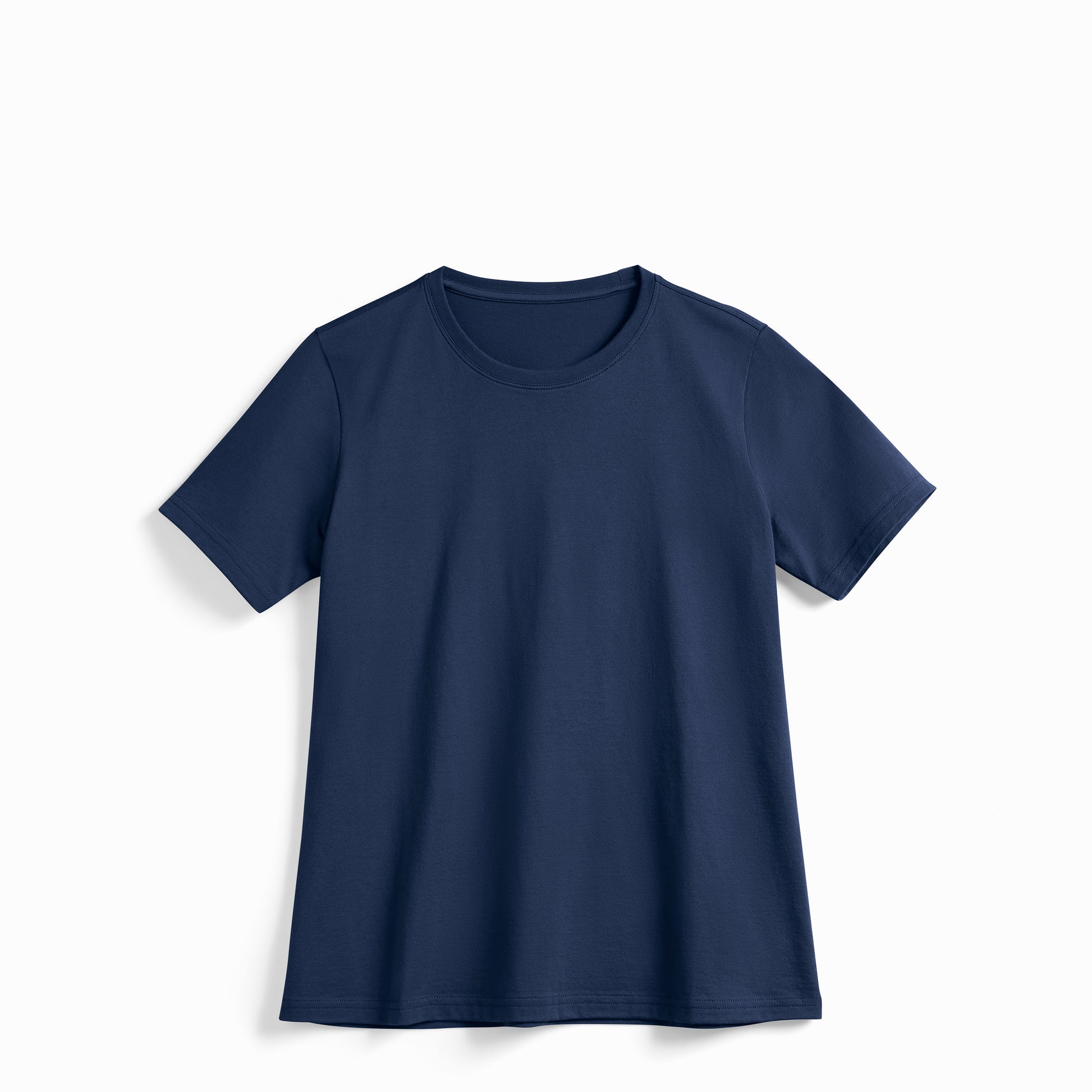 Robenti Women's Marine Blue PIMA Cotton T-Shirt