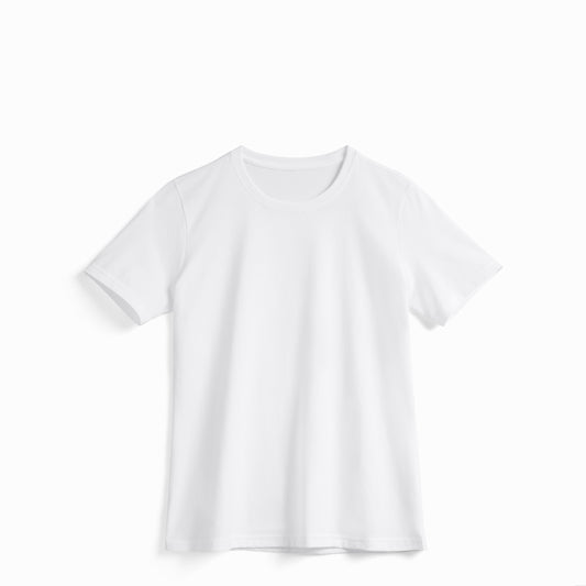 Robenti Women's White PIMA Cotton T-Shirt
